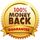 100% Money Back guarantee